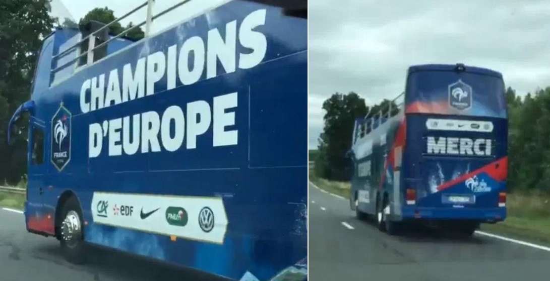 Será que o ônibus deu azar?