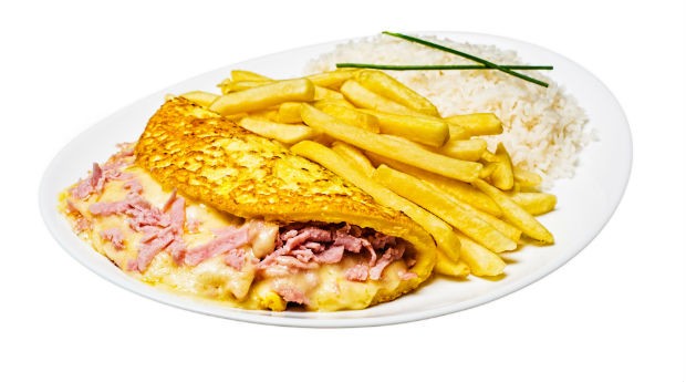 Prato de omelete da rede Homelete (Foto: Divulgação/Homelete)