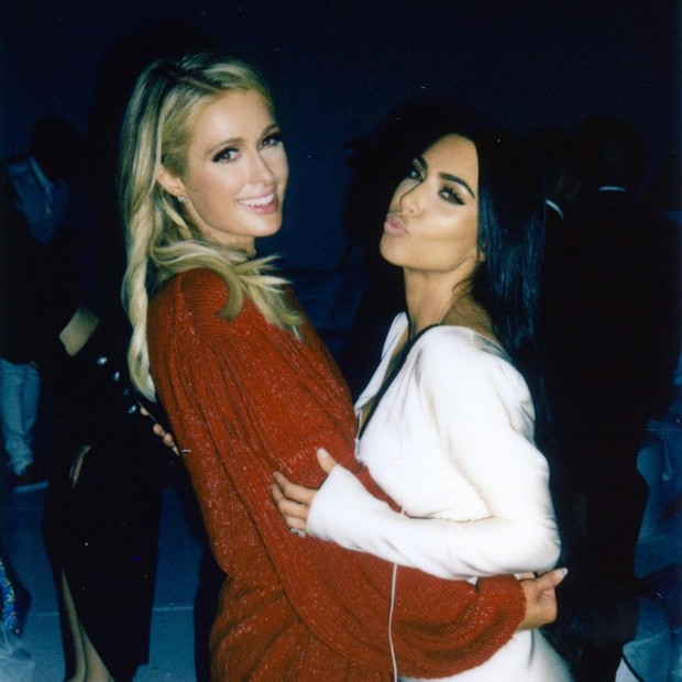 Paris Hilton e Kim Kardashian (Foto: Reprodução/Instagram)