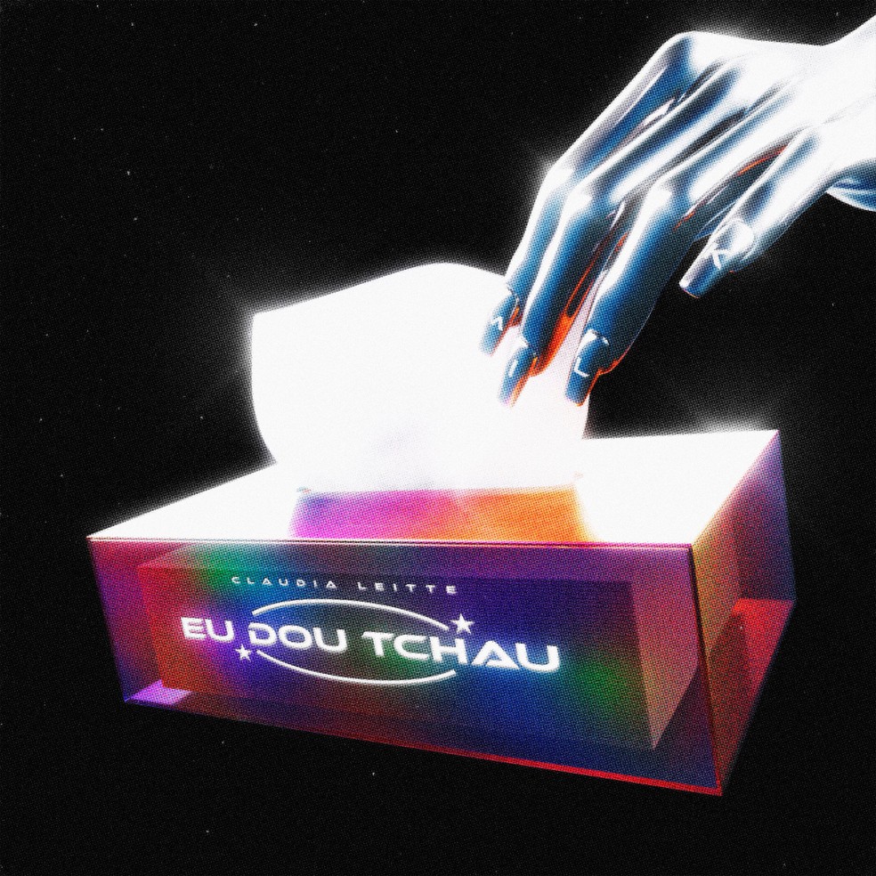 Capa do single 'Eu dou tchau', de Claudia Leitte — Foto: Divulgação