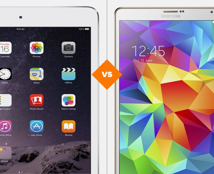 iPad mini 3 ou Galaxy Tab S? Confira a melhor opção no comparativo do TechTudo (Foto: Arte/TechTudo)