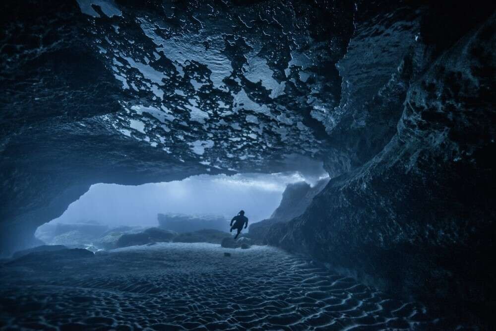 Cavernas subaquáticas por Victor De Valles  (Foto: @victordevalles)