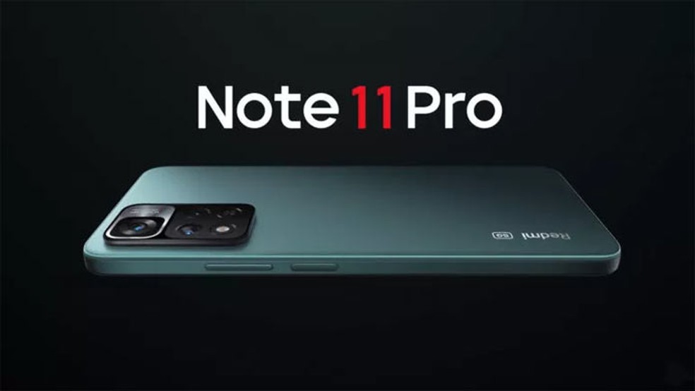Redmi Note 11 Pro tem câmera tripla de 108 MP e tela AMOLED — Foto: Divulgação/Xiaomi