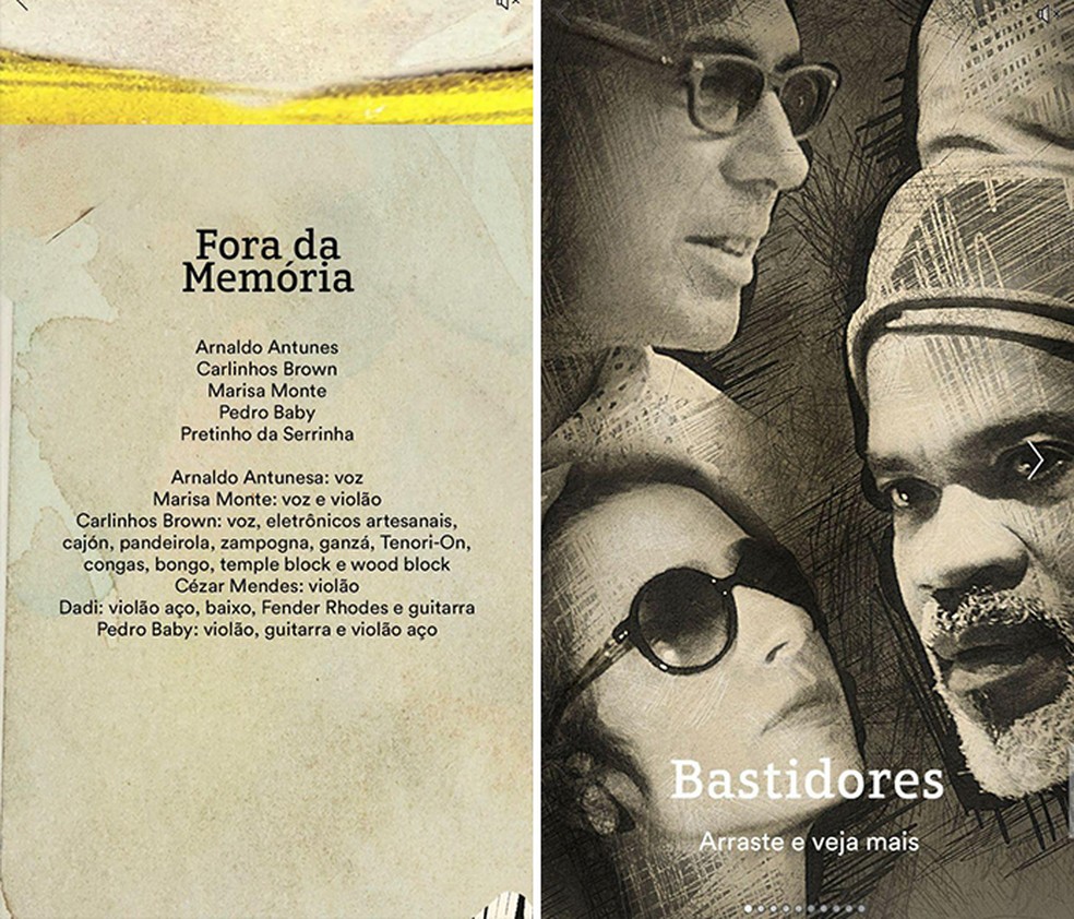 Explore letras, clipes e bastidores no Hand Album do Facebook (Foto: Reprodução/Paulo Alves)