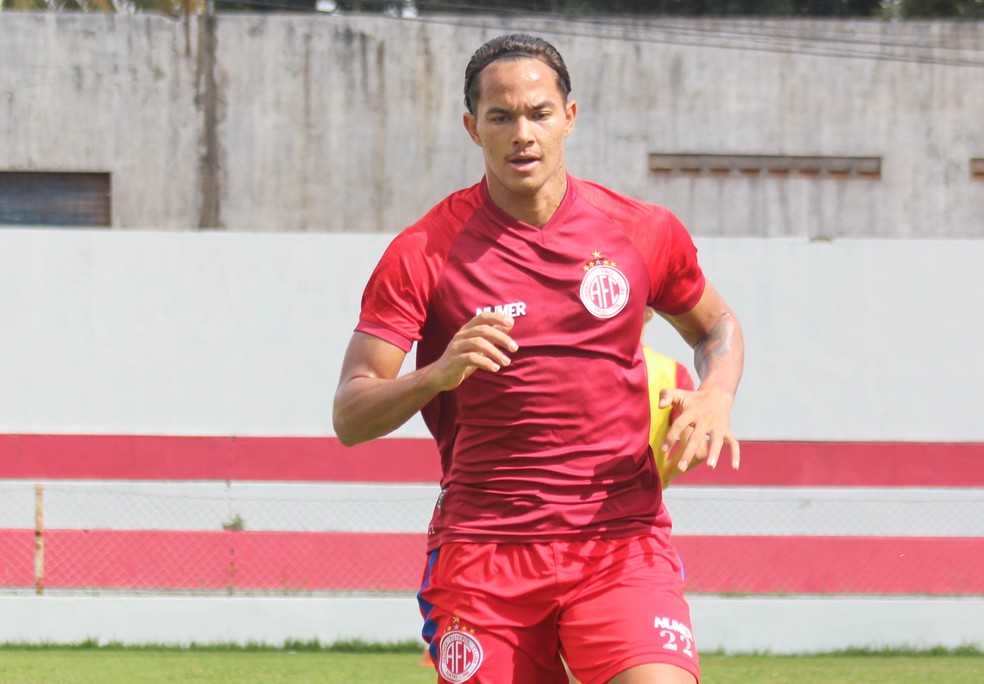 Juninho é emprestado ao Santa Cruz de Natal — Foto: Canindé Pereira/América FC