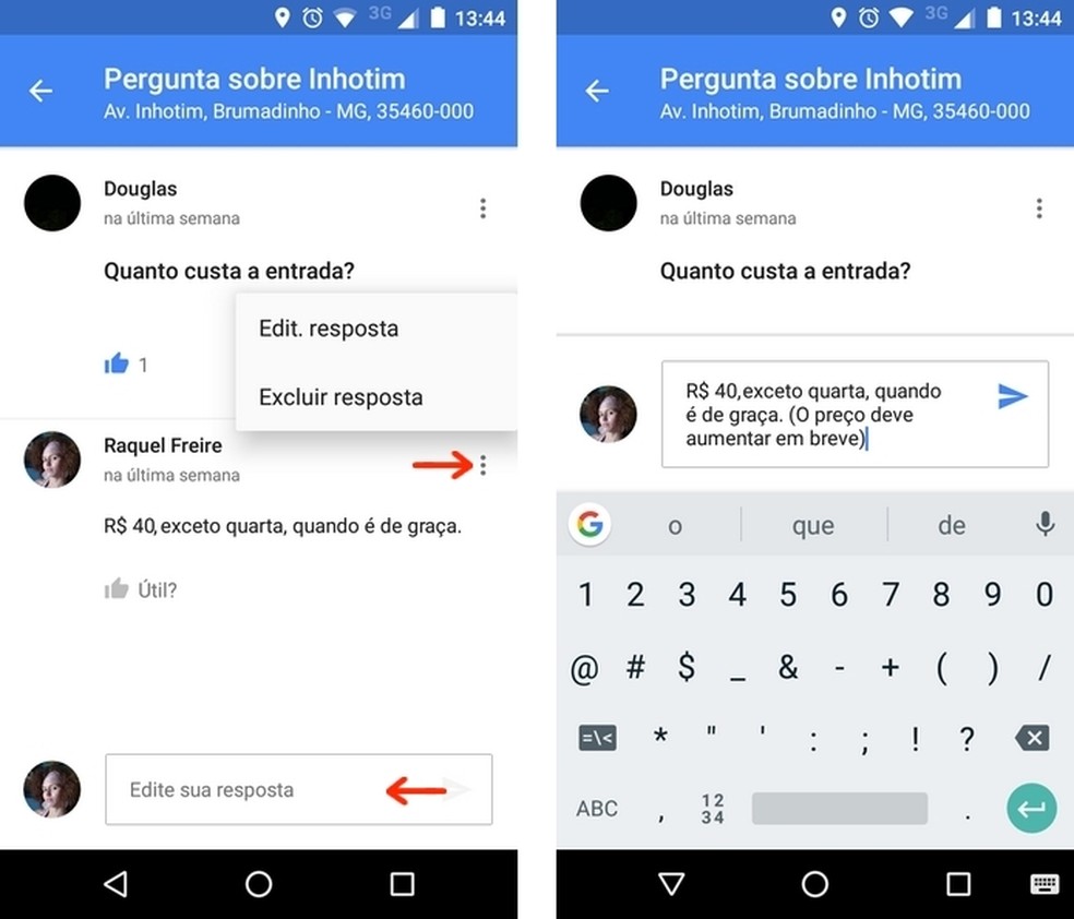 Google Maps Como Usar A Funcao De Perguntas E Respostas Sobre Locais Mapas E Localizacao Techtudo