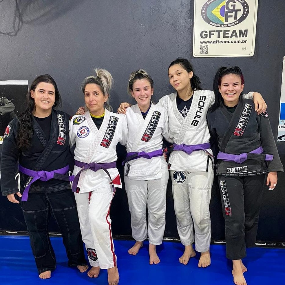 Mulheres no Jiu-jitsu — Foto: Divulgação 