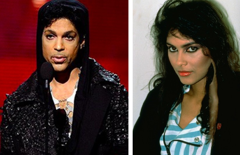 O músico Prince (1958-2016) e a cantora Vanity (Foto: Getty Images)
