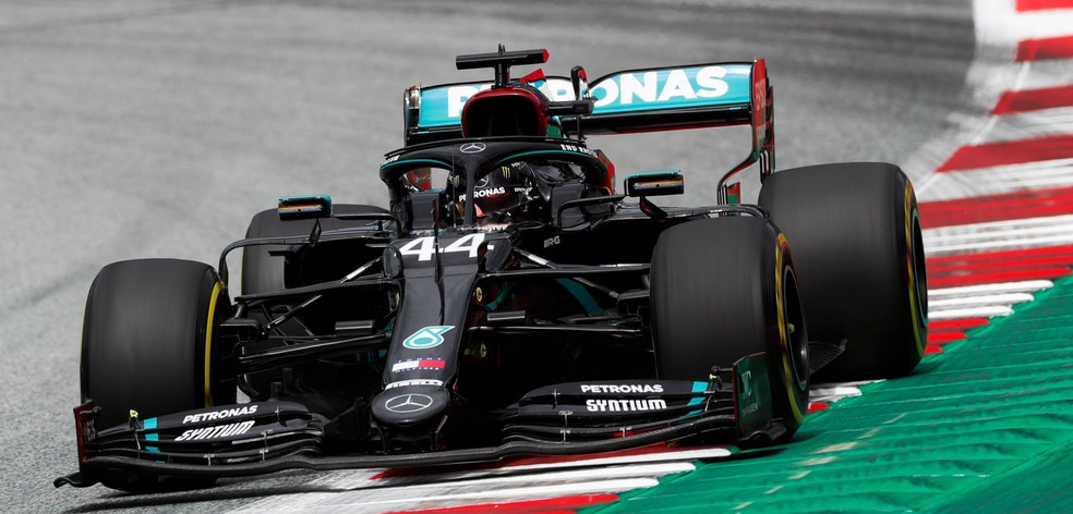 Gp Da Austria Lewis Hamilton E De Novo O Mais Rapido No Terceiro Treino Livre Em Spielberg Formula 1 Ge