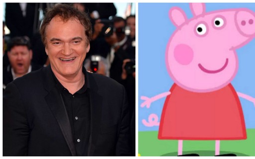 Tarantino revela que está assistindo freneticamente ao desenho 'Peppa Pig'  junto com o filho pequeno - Monet