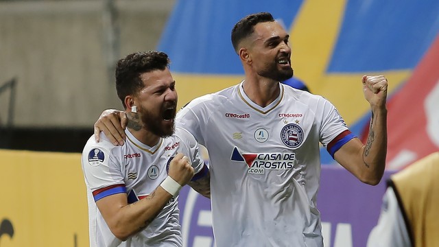 Bahia 1 X 0 Union Santa Fe Copa Sul Americana Oitavas De Final Tempo Real Globo Esporte