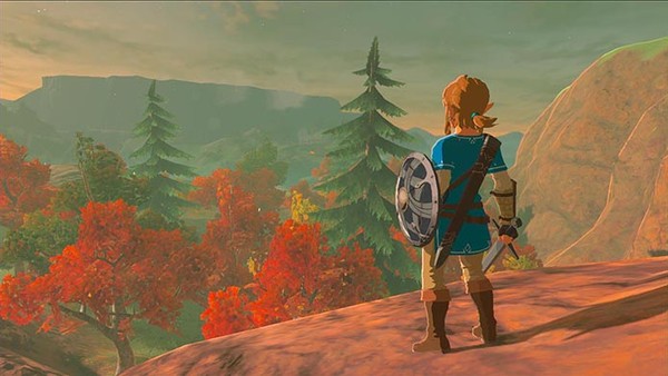 The Legend of Zelda: Breath of the Wild foi título de lançamento do Nintendo Switch — Foto: Divulgação/Nintendo