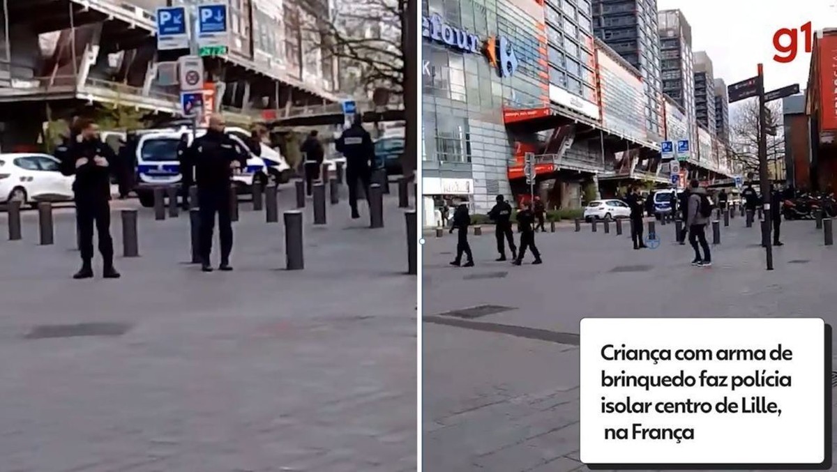 Les jouets pour enfants sont confondus avec Kalachinikov et poussent la police française à isoler le centre de Lille ;  regarder la vidéo |  Monde