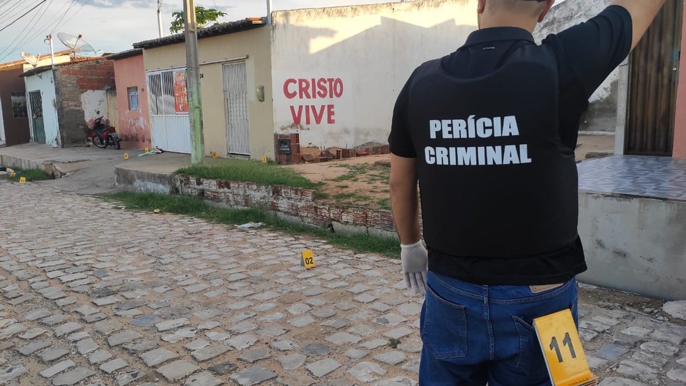 Crime aconteceu por volta das 16h desta terça-feira em Mossoró — Foto: Isaiana Santos/Inter TV Costa Branca 