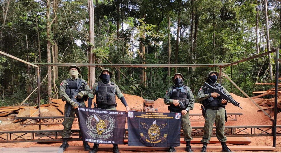 Operação Jericó foi realizada na sexta-feira, 16 — Foto: 1ª Cipamb/Divulgação