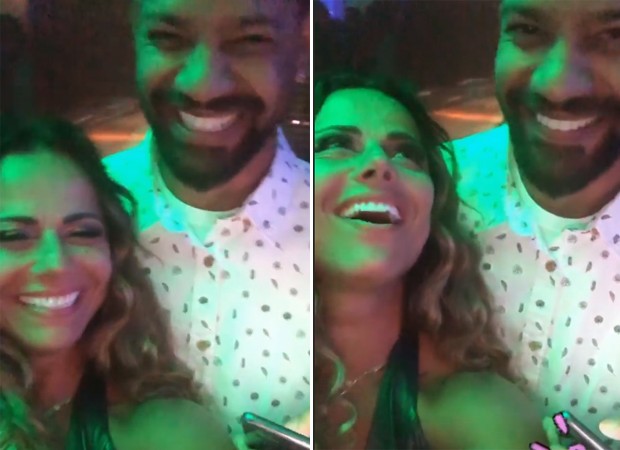 Viviane Araújo e o novo namorado, o empresário Guilherme Militão (Foto: Reprodução/Instagram)