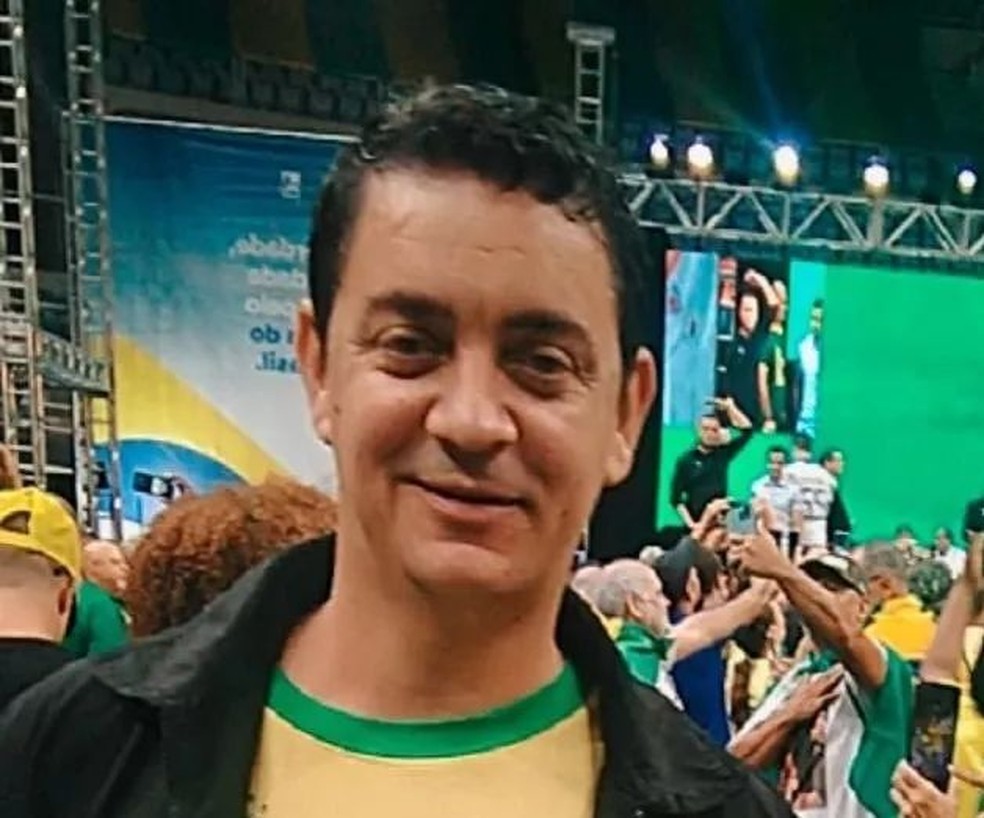 O bolsonaristas Átila Reginaldo Franco de Melo, preso pela PF por envolvimento nos atos antidemocráticos em Brasília — Foto: Reprodução/Instagram