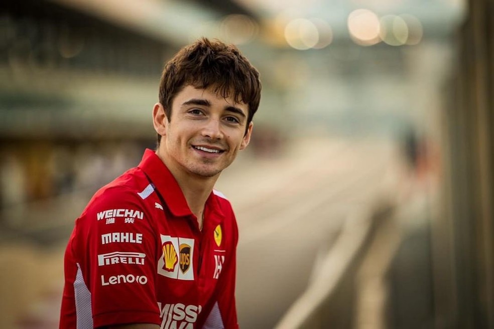 charles leclerc, ferrari, f1 — Foto: Reprodução/Twitter