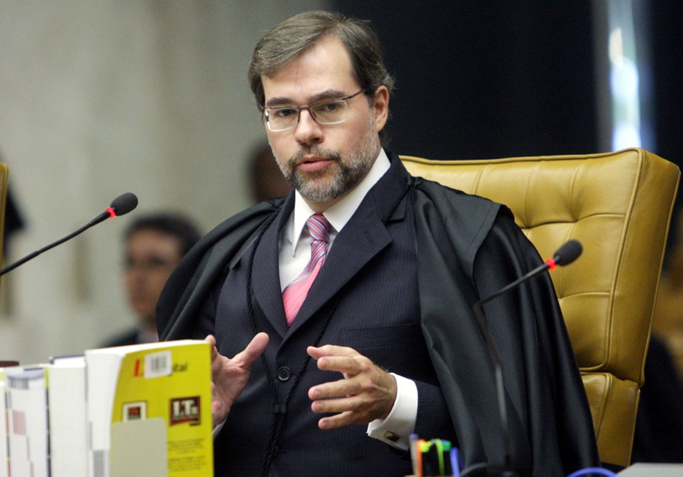 Ministro do STF,  Dias Toffoli, anulou decisÃ£o que absolvia Thales Ferri Schoedl (Foto: Fellipe Sampaio/SCO/STF)