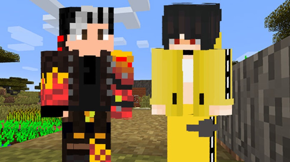 Minecraft Tem Skins Do Free Fire E One Piece Veja Mais Crossovers Jogos Casuais Techtudo