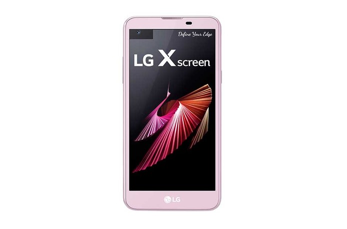 LG X Screen está disponível nas cores preto e rose (Foto: Divulgação/LG)