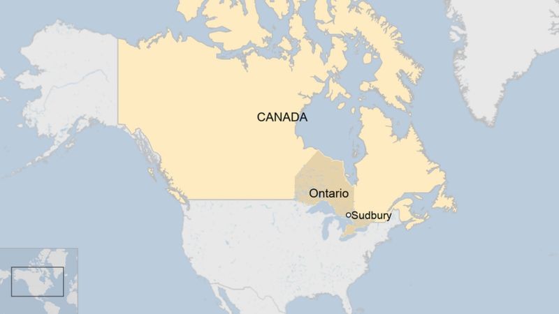 Mineiros da Vale ficam presos em mina canadense (Foto: BBC News)