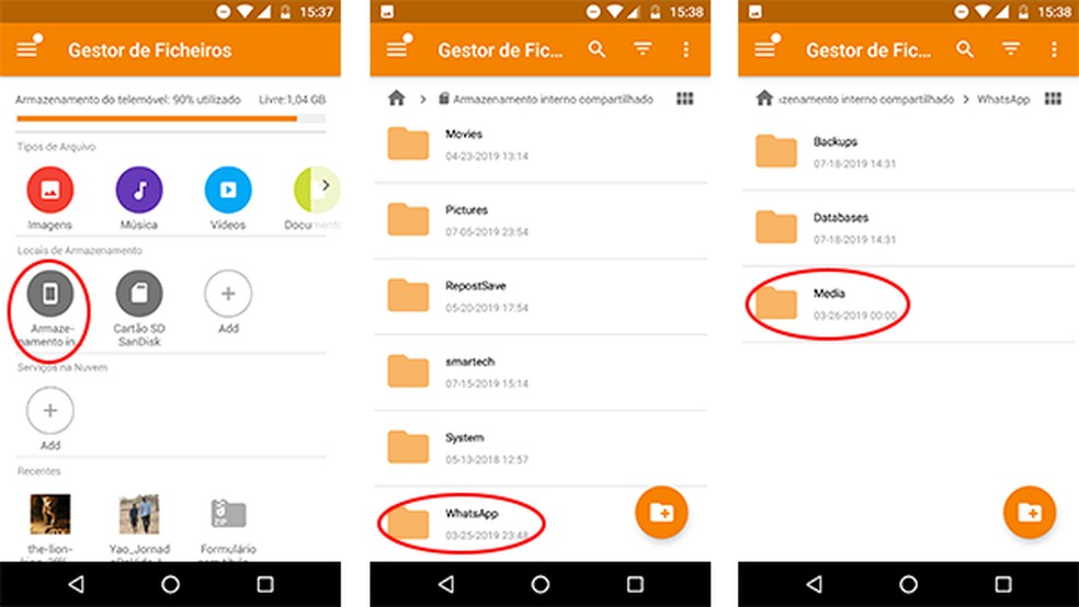 Tres Jeitos De Recuperar Fotos Apagadas Do Whatsapp E Videos Redes Sociais Techtudo