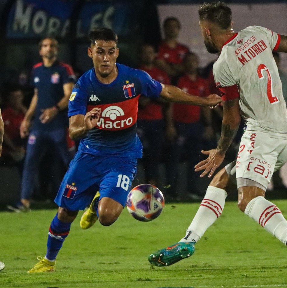 Partida entre Tigre e Estudiantes, pelo Argentino — Foto: Divulgação