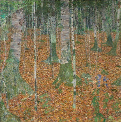 Klimt é outro pintor que tem peças suas a venda no leilão programado para ocorrer em novembro — Foto: Reprodução