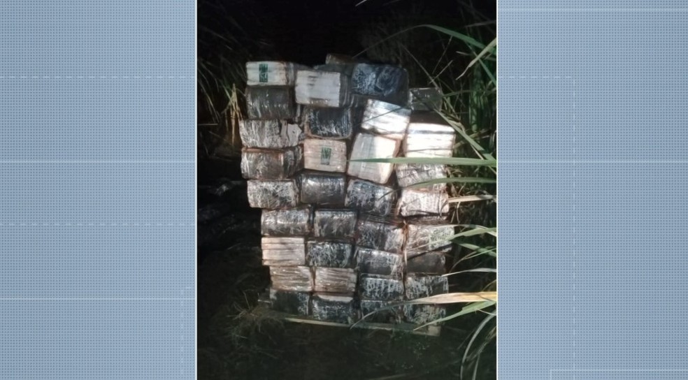 Pol&iacute;cia Militar apreendeu 1,5 tonelada de maconha em Mogi Mirim &mdash; Foto: Reprodu&ccedil;&atilde;o/EPTV