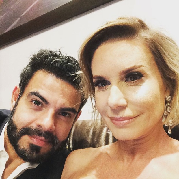 Paula Burlmaqui e o marido, Edu Reyes (Foto: Reprodução Instagram)