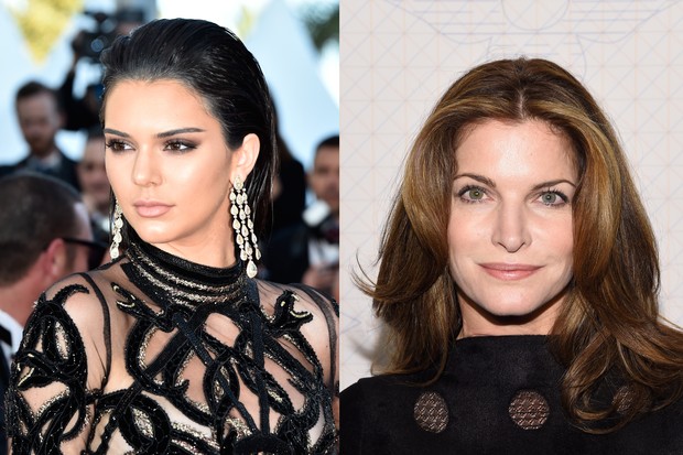 Kendall Jenner e Stephanie Seymour (Foto: Getty Images)