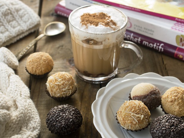 Brigadeiros Coco queimado, Dark e Casadinho da Dulca (Foto: Giovana Balzano)