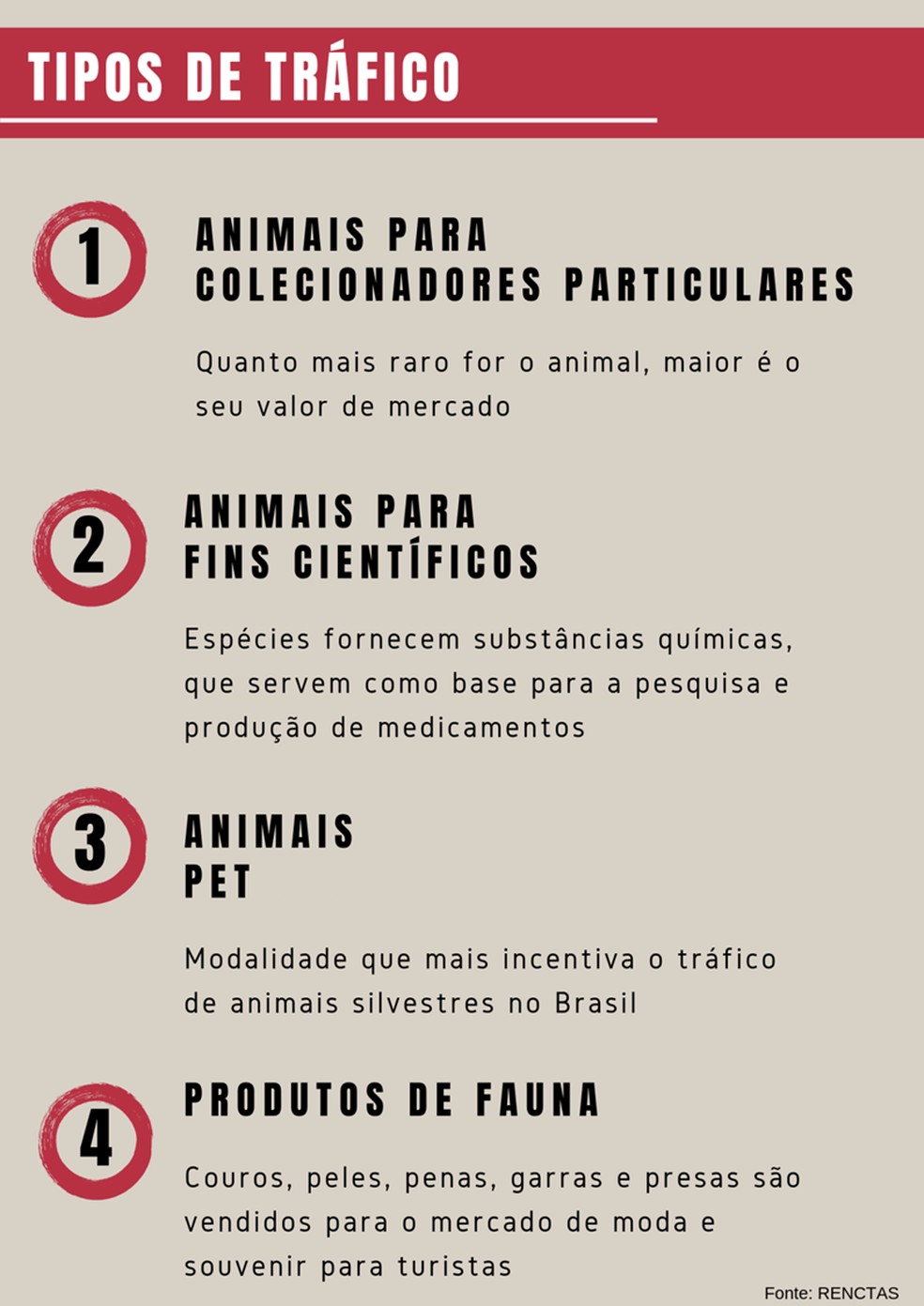 Os países com maior biodiversidade são os principais alvos das quadrilhas — Foto: Arte/TG