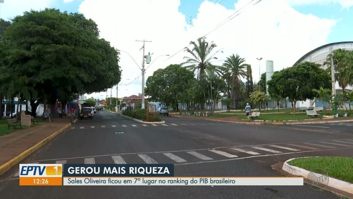Sales Oliveira, SP, tem o 7° maior PIB per capita do Brasil, diz IBGE ...