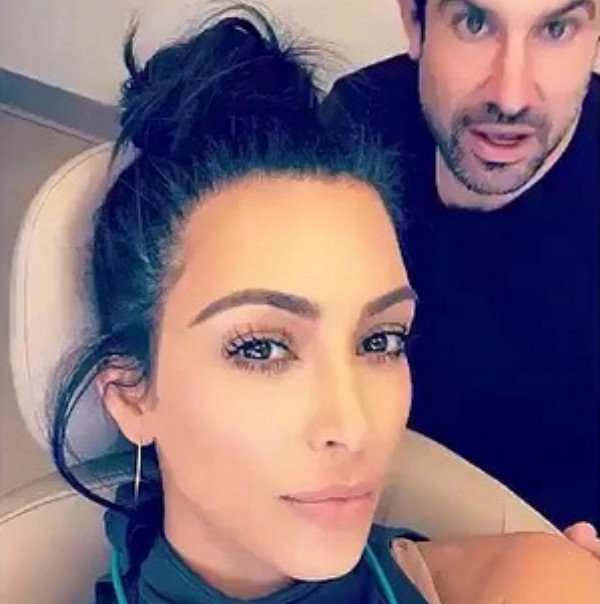 Kim Kardashian no dentista (Foto: Reprodução Instagram)