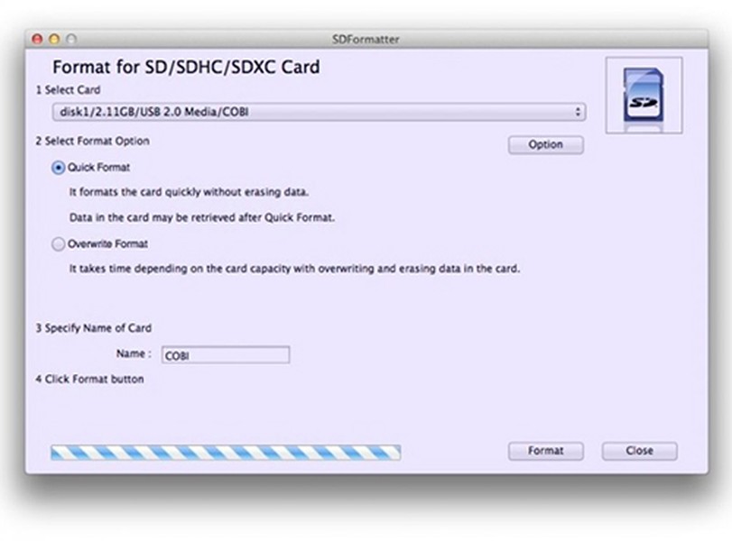 Sd Formatter 4 0 Mac