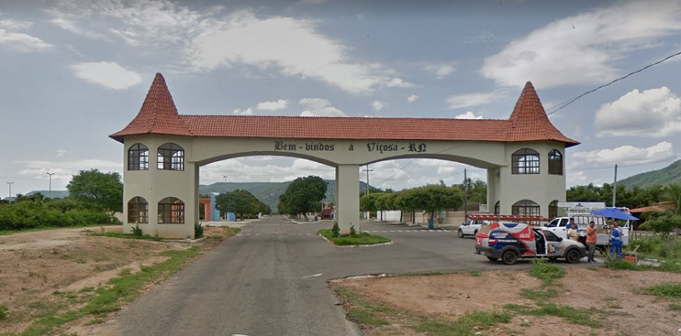 Viçosa, no Alto Oeste potiguar, tem 10 candidatos às 9 vagas na Câmara Municipal — Foto: Google