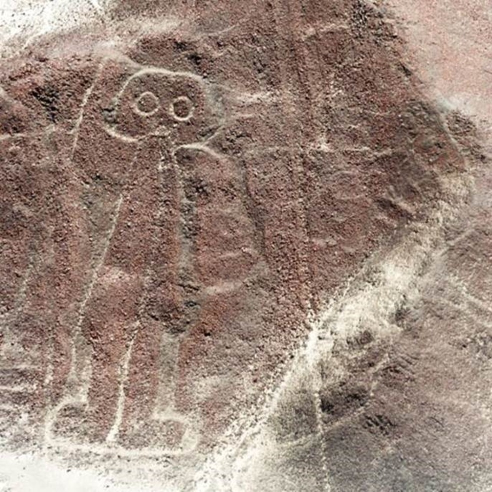 O estudo é um pequeno passo, mas o grande enigma permanece. Como esses desenhos foram feitos há mais de 2 mil anos? — Foto: Getty Images