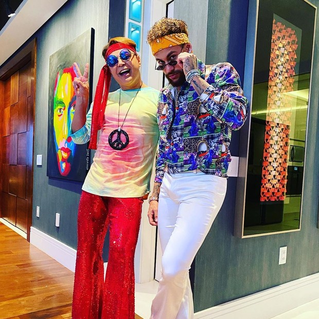David Brazil e Neymar Jr. (Foto: Reprodução Instagram)