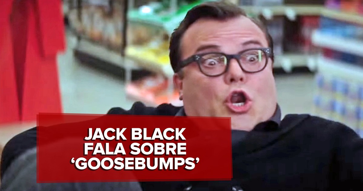 Jack Black fala sobre o filme Goosebumps 