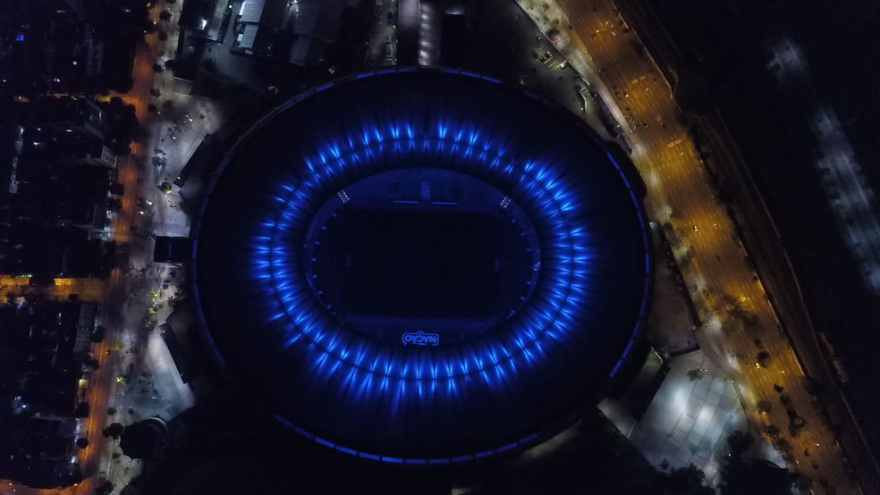 Flamengo x Fluminense: cl&aacute;ssico ter&aacute; a&ccedil;&otilde;es do m&ecirc;s de conscientiza&ccedil;&atilde;o do autismo   &mdash; Foto: Marino Azevedo