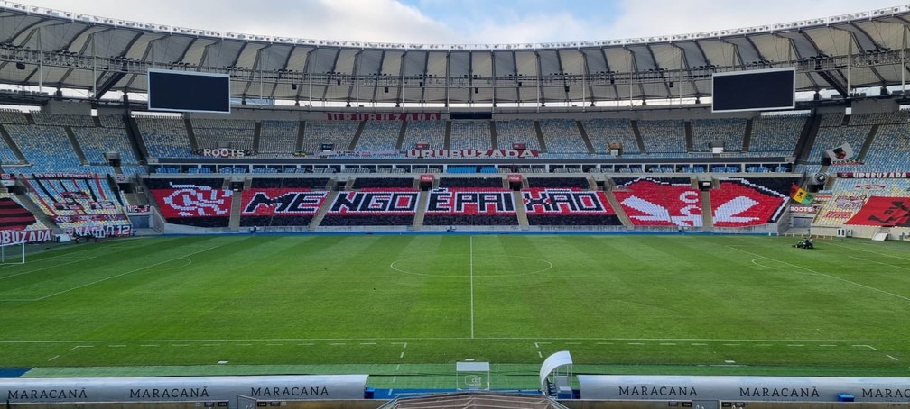 Maracanã Flamengo — Foto: Reprodução
