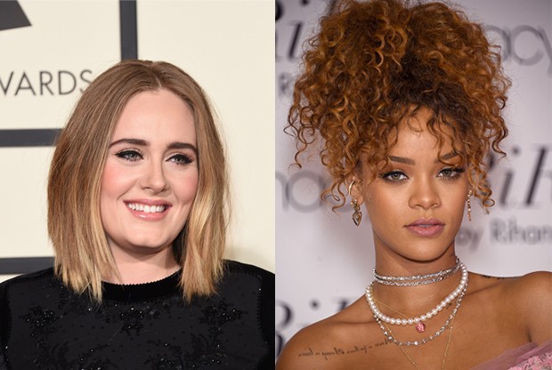 Adele e Rihanna (Foto: Getty Images)