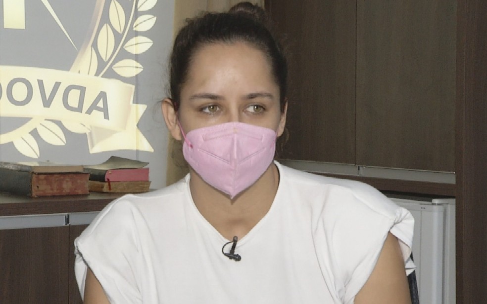 Manicure Fernanda Rodrigues, vítima de estupro em Anápolis — Foto: Reprodução/TV Anhanguera