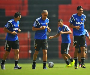 Treino jogadores Sport (Foto: Aldo Carneiro / Pernambuco Press)