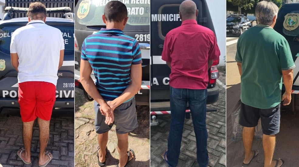 Operação prendeu suspeitos no Ceará, Sergipe e São Paulo. — Foto: Polícia Civil/Divulgação