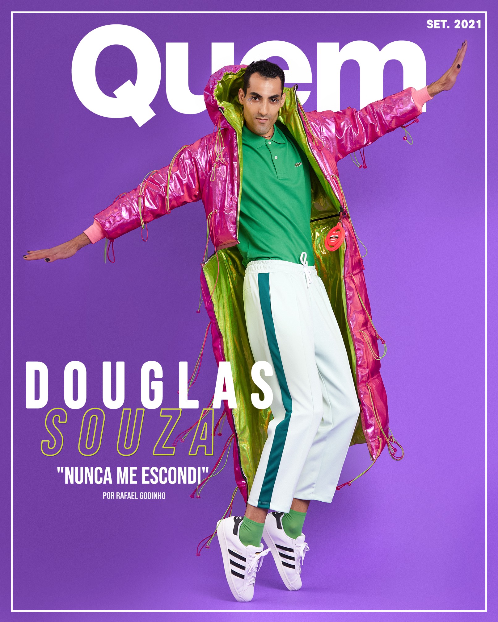 Douglas Souza é capa da Quem (Foto: Foto: Iude Richele)