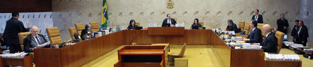 Ministros do STF durante a sessão de julgamento de pedido do PSB para liberar voto de eleitores com título cancelado — Foto: Carlos Moura/SCO/STF