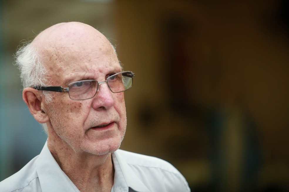 oto de arquivo de 9 de janeiro de 2020 do padre Júlio Lancelotti em sua paróquia, na Igreja de São Miguel Arcanjo, no bairro da Mooca, na região Central de São Paulo. — Foto: Werther Santana/Estadão Conteúdo